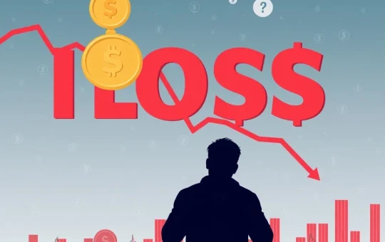 PUMP Investor's leveraged trade showing a significant $5.8M loss amidst a crypto market downturn, highlighting memecoin risks.