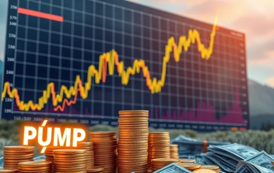 Illustrates a major investor's strategic PUMP presale exit, symbolizing the $8.2 million profit gained from early access and no lock-up terms.