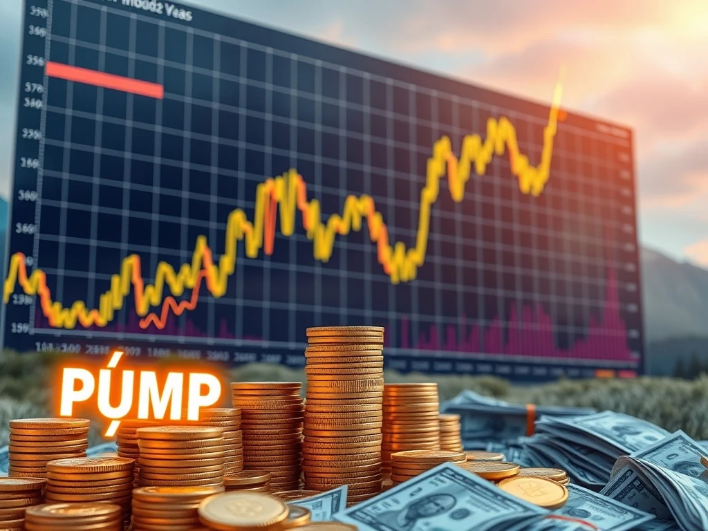 Illustrates a major investor's strategic PUMP presale exit, symbolizing the $8.2 million profit gained from early access and no lock-up terms.