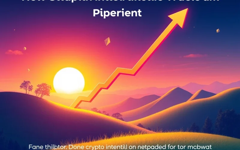 A chart showing the PUMP token's significant surge, illustrating the market's reaction to Pump.fun's anticipated crypto incentive program.