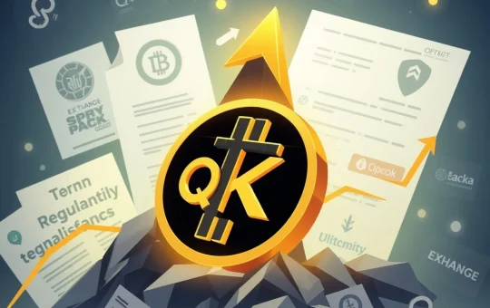 QKC token surges amid regulatory shifts and exchange delistings