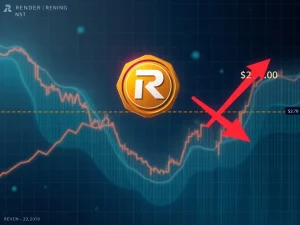 Render (RENDER) price chart illustrating the current $2.70-$5.50 range and the potential 71% breakout target.