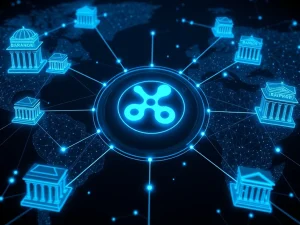 Ripple's XRP blockchain network connecting global banks for cross-border payments