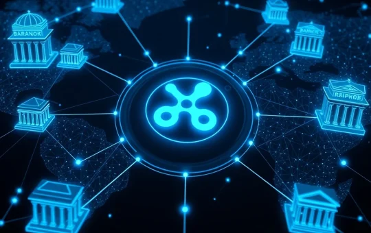 Ripple's XRP blockchain network connecting global banks for cross-border payments