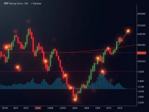 Ripple XRPUSDT price chart showing bullish breakout with key indicators
