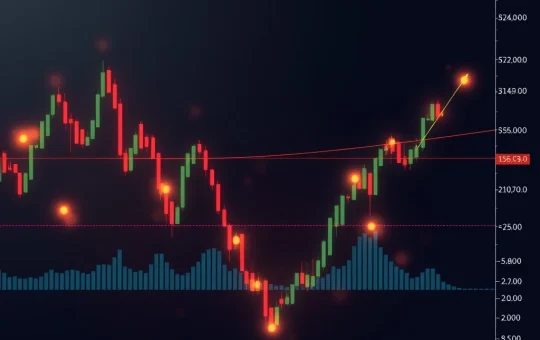Ripple XRPUSDT price chart showing bullish breakout with key indicators