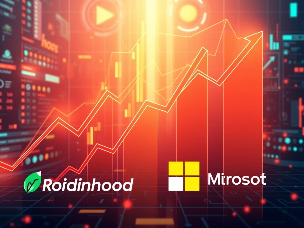 Robinhood, Meta, and Microsoft earnings beat driving tech stock gains