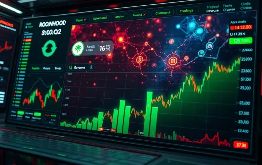 Robinhood Q2 revenue surge driven by cryptocurrency trading growth