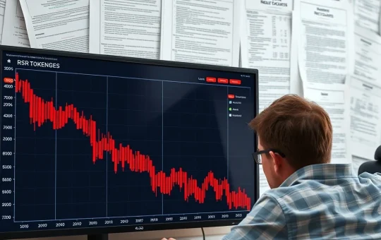 RSR token price crashing amid regulatory scrutiny and market uncertainty