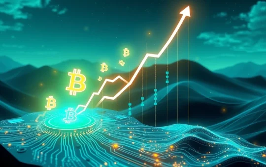 Dynamic chart showing a massive surge for Ruvi AI, symbolizing its significant ROI potential and successful crypto presale.