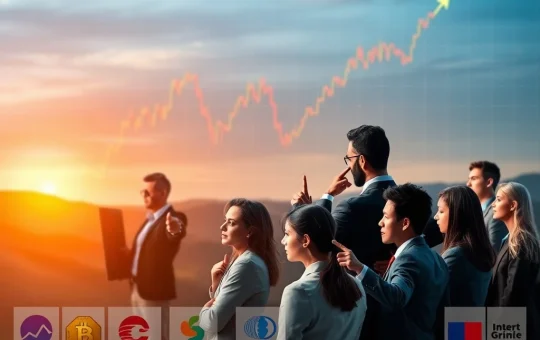 Depiction of S&P 500 market gains, showing cautious affluent investors prioritizing high-quality stocks over speculative assets.
