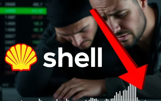 SHELL cryptocurrency price crashing amid extreme market volatility