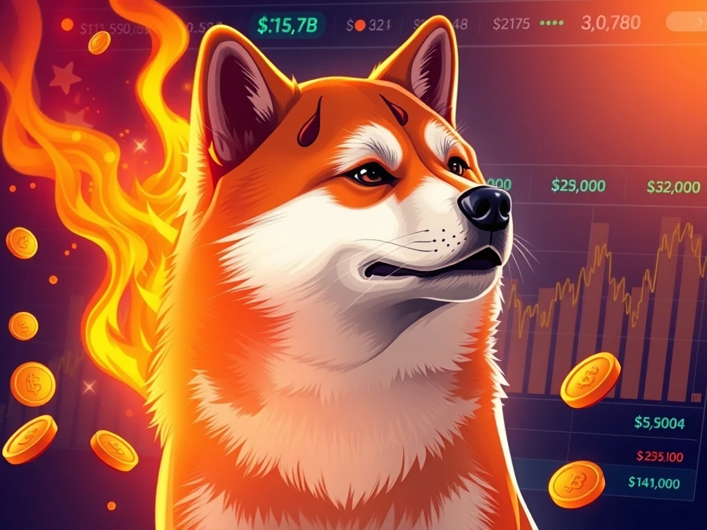 Shiba Inu token burn rate surges as SHIB price dips dramatically