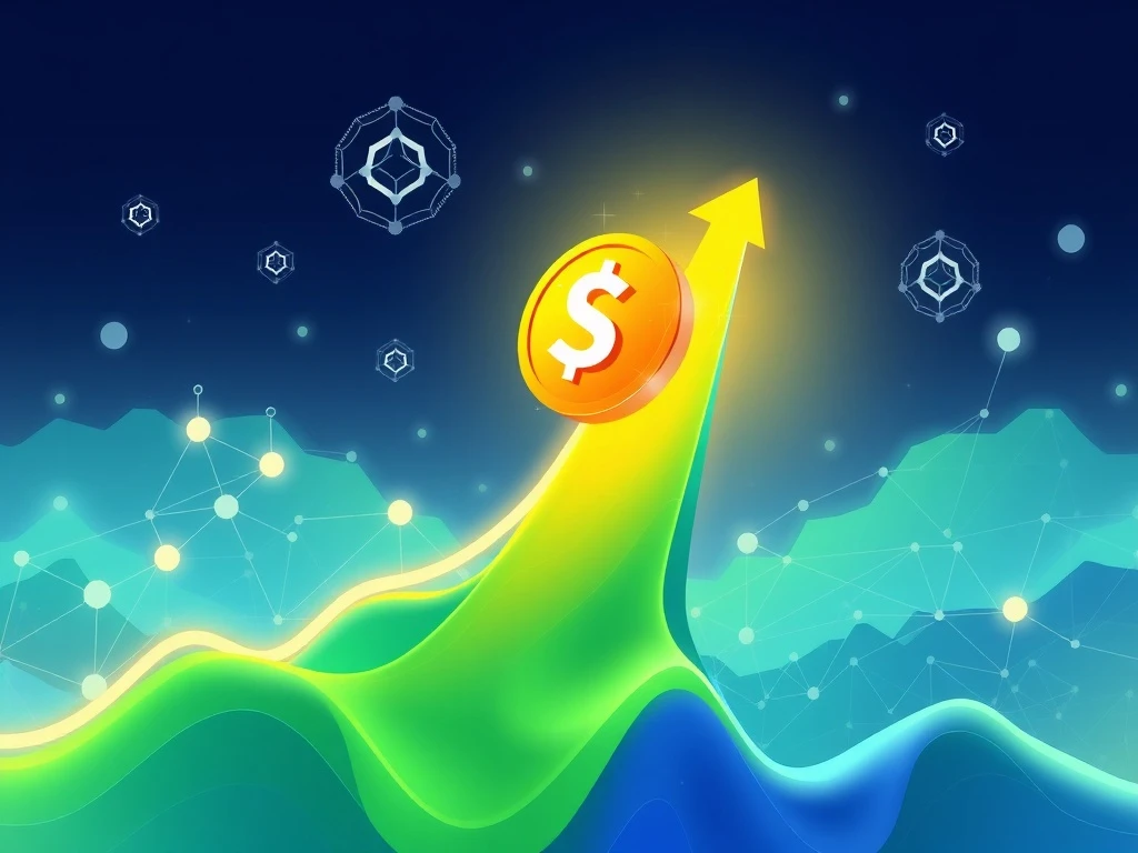 SLF Token chart showing a significant crypto price surge, symbolizing its recent breakthroughs in DeFi.