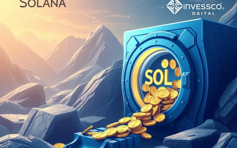 Solana ETF application by Invesco and Galaxy Digital for SEC approval