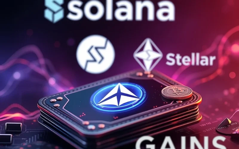 Cold Wallet CWT outperforms altcoins with 285x gains amid Solana and Stellar volatility