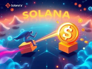 Visualizing Letsbonk's stunning 81% surge in Solana token launch market share, reshaping the Solana ecosystem.