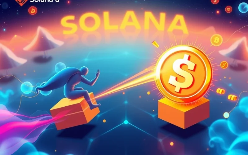 Visualizing Letsbonk's stunning 81% surge in Solana token launch market share, reshaping the Solana ecosystem.