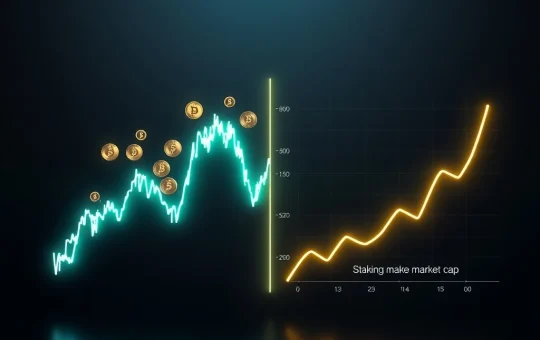 Spark Token price crash contrasted with staking market cap surge