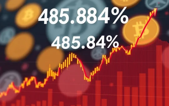 SPK cryptocurrency price surge graph showing 485.84% growth in 24 hours