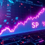 Chart showing SPK token's dramatic price surge, symbolizing rapid cryptocurrency growth and market volatility.