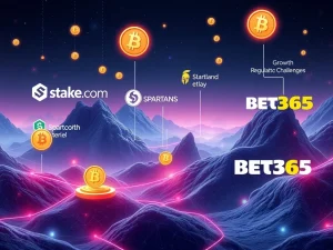 Stake.com regulation impact on crypto betting platforms Spartans and Bet365
