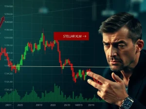 Stellar XLM price drops below 10-day SMA sparking correction fears in Bitcoin news today