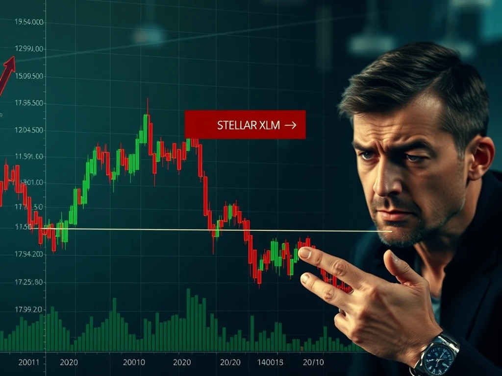 Stellar XLM price drops below 10-day SMA sparking correction fears in Bitcoin news today