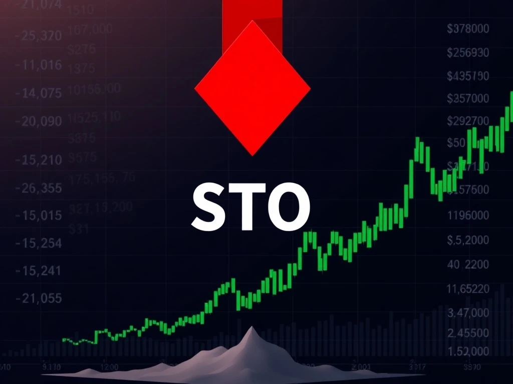STO token price crashing amid sharp cryptocurrency volatility