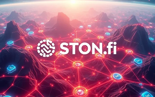 STON.fi DeFi platform on TON blockchain with Ribbit Capital and CoinFund backing