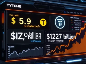 Tether's $4.9 billion profit backed by U.S. Treasury holdings ensures USDT stability.