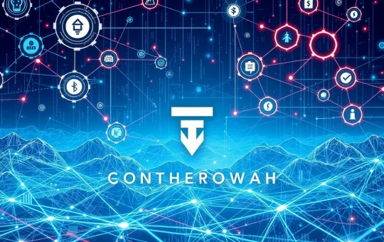 A vibrant network illustrating Tether's strategic Tether investments across AI, blockchain, and digital payments, symbolizing its emergence as a tech-finance powerhouse.