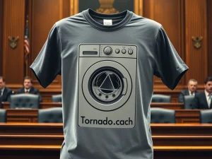 Tornado Cash T-shirt as evidence in money laundering case