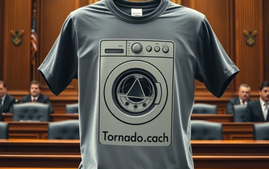 Tornado Cash T-shirt as evidence in money laundering case