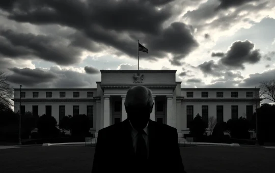 The Federal Reserve building, symbolizing the crucial Trump Fed visit and the ongoing tensions over its independence.