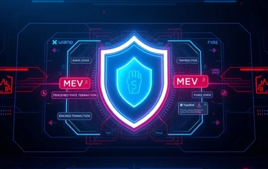 Uniswap Angstrom DEX interface symbolizing robust MEV protection and fair trading for DeFi users.