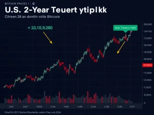 U.S. 2-Year Treasury Yield spike affecting crypto market volatility