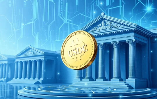 USDC stablecoin integration into traditional banking via Circle-FIS partnership