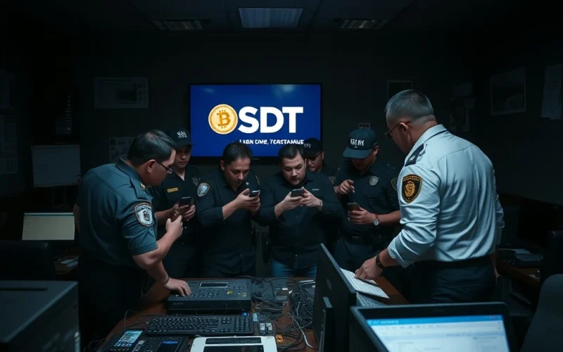Hunan authorities arrest suspects in USDT crypto scam involving social media fraud
