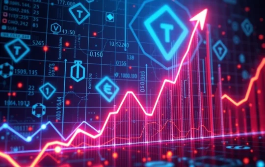 VIC surge in cryptocurrency market with blockchain technology backdrop
