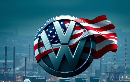 Volkswagen investment strategy to mitigate US trade tariffs through a significant $10 billion US investment.