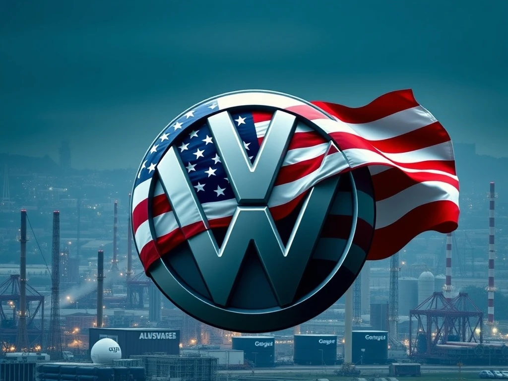 Volkswagen investment strategy to mitigate US trade tariffs through a significant $10 billion US investment.