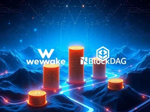 WeWake and BlockDAG presale success in cryptocurrency market
