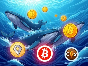 Cryptocurrency whale activity surges in IMX, CRV, BCH, and CVX during market downturn