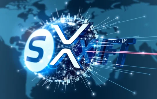 XRP blockchain network disrupting traditional SWIFT global payments.