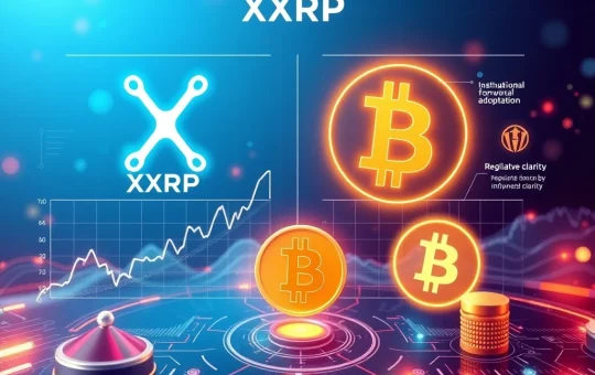 XRP and Bitcoin market cap comparison with future growth potential
