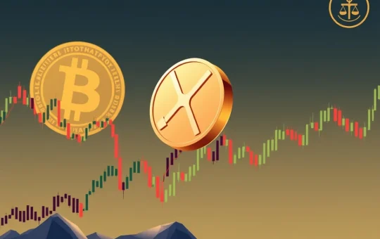 XRP price chart showing a rebound from the $3 support level, indicating resilience amidst market volatility.