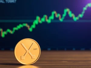 XRP price chart showing a critical retest of the 20-day EMA, indicating potential future movement in the crypto market.