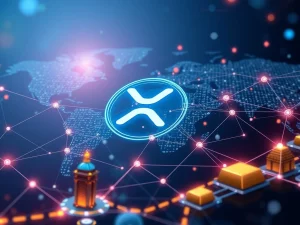 Visualizing the immense XRP price surge potential as institutional adoption and ISO 20022 integration reshape global finance.