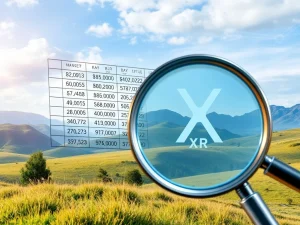 Blockchain data showing a significant XRP transfer, symbolizing the recent $897M movement by Ripple co-founder Chris Larsen under legal scrutiny.